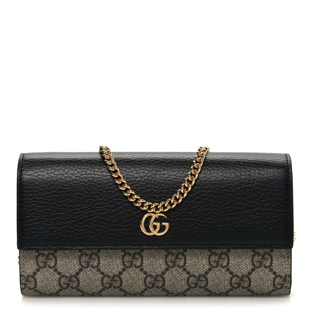 Gucci Dollar Calfskin Gg Supreme Petite #257790G99B